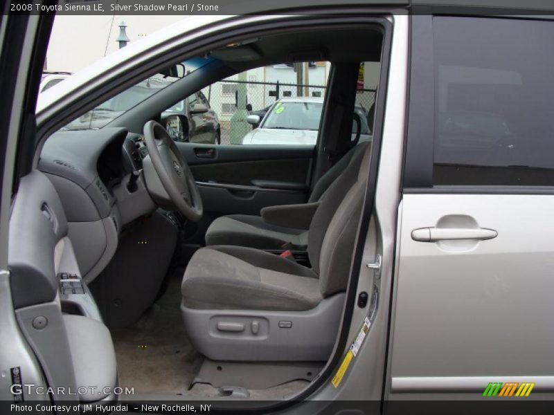 Silver Shadow Pearl / Stone 2008 Toyota Sienna LE