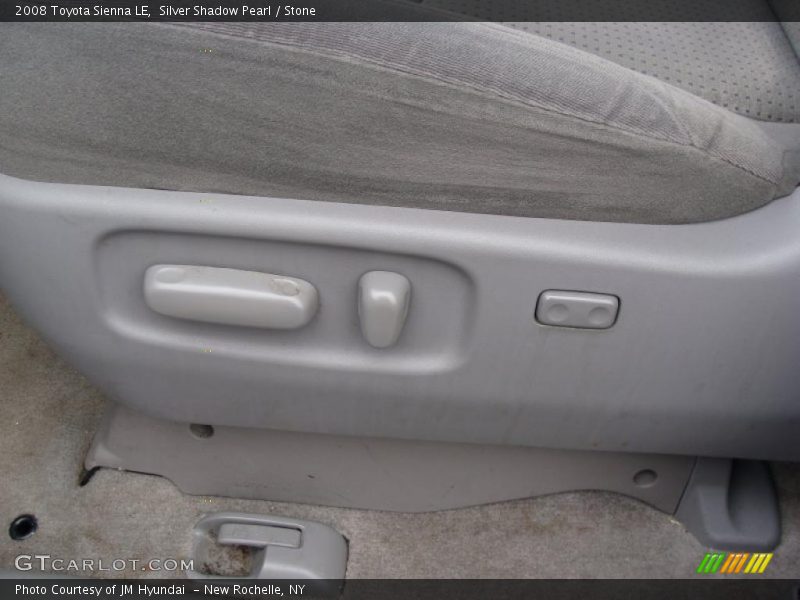 Silver Shadow Pearl / Stone 2008 Toyota Sienna LE