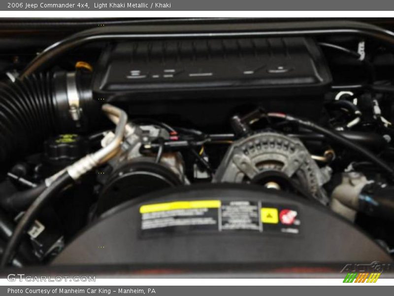 Light Khaki Metallic / Khaki 2006 Jeep Commander 4x4