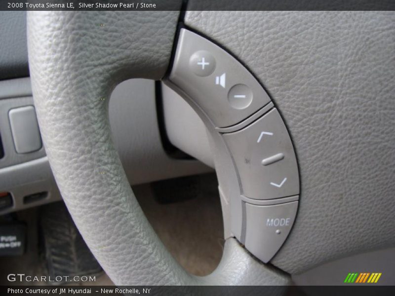 Silver Shadow Pearl / Stone 2008 Toyota Sienna LE