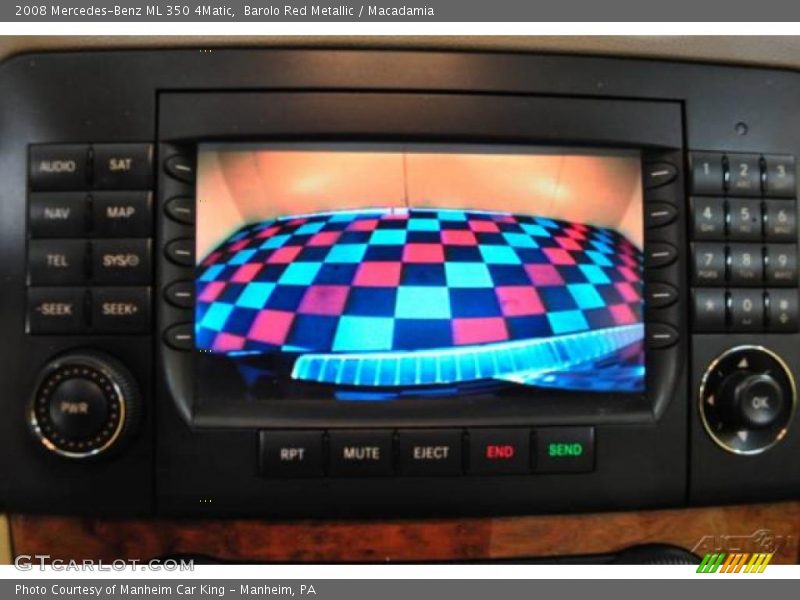 Barolo Red Metallic / Macadamia 2008 Mercedes-Benz ML 350 4Matic
