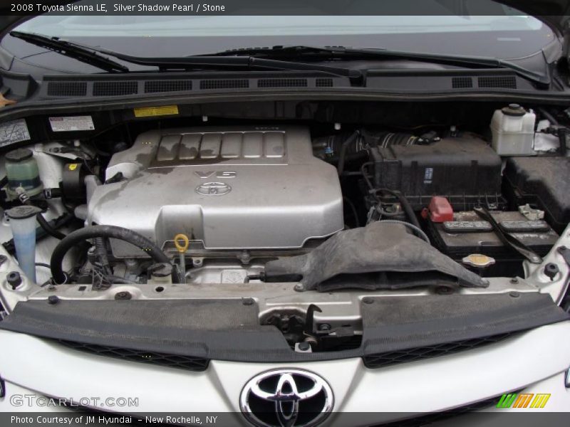 Silver Shadow Pearl / Stone 2008 Toyota Sienna LE