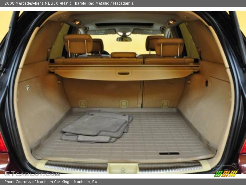 Barolo Red Metallic / Macadamia 2008 Mercedes-Benz ML 350 4Matic