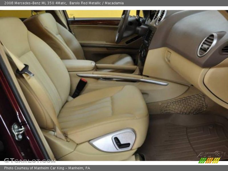 Barolo Red Metallic / Macadamia 2008 Mercedes-Benz ML 350 4Matic