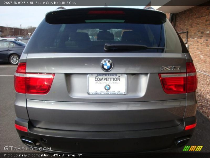 Space Grey Metallic / Gray 2007 BMW X5 4.8i