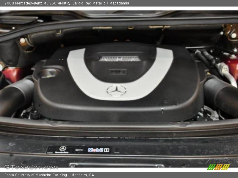 Barolo Red Metallic / Macadamia 2008 Mercedes-Benz ML 350 4Matic