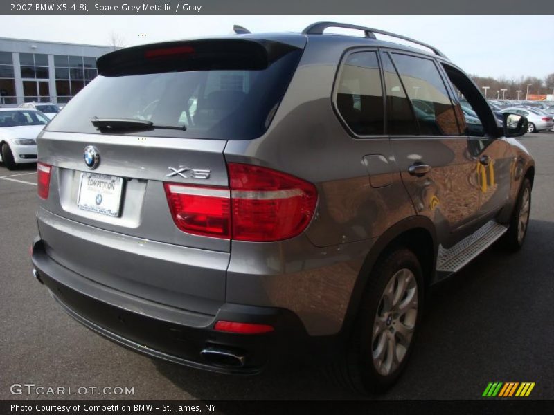 Space Grey Metallic / Gray 2007 BMW X5 4.8i