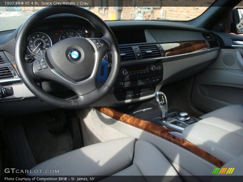 Space Grey Metallic / Gray 2007 BMW X5 4.8i