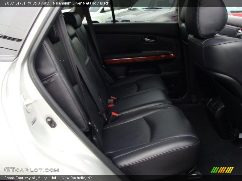 Millennium Silver Metallic / Black 2007 Lexus RX 350 AWD