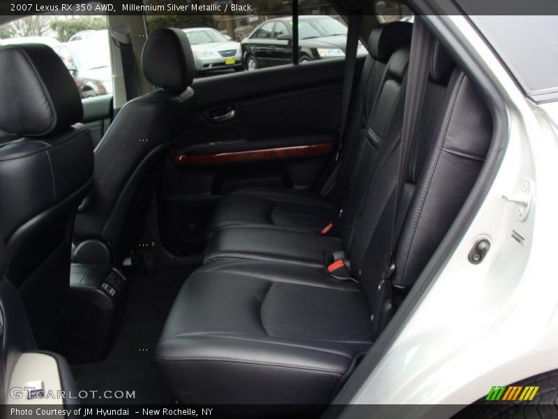 Millennium Silver Metallic / Black 2007 Lexus RX 350 AWD