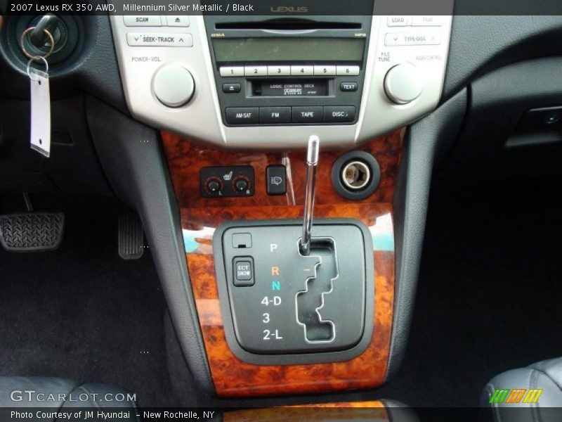 Millennium Silver Metallic / Black 2007 Lexus RX 350 AWD