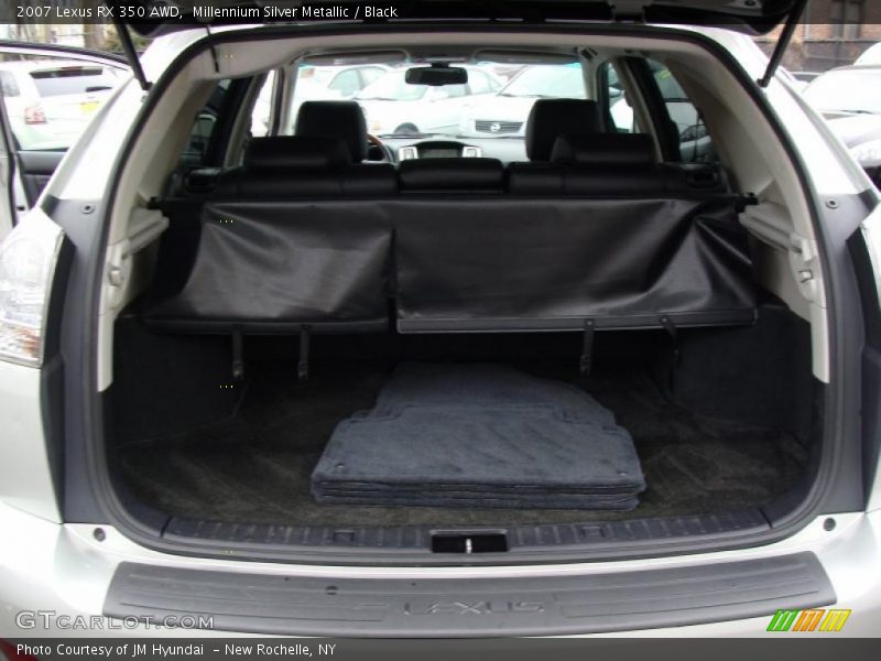 Millennium Silver Metallic / Black 2007 Lexus RX 350 AWD