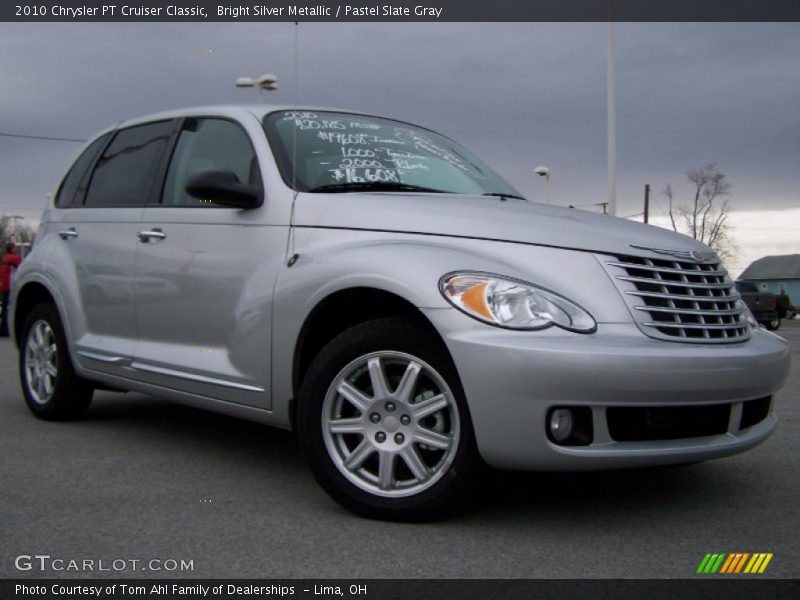 Bright Silver Metallic / Pastel Slate Gray 2010 Chrysler PT Cruiser Classic