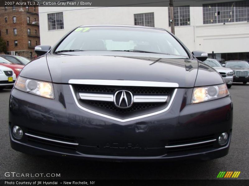 Carbon Gray Pearl / Ebony 2007 Acura TL 3.2