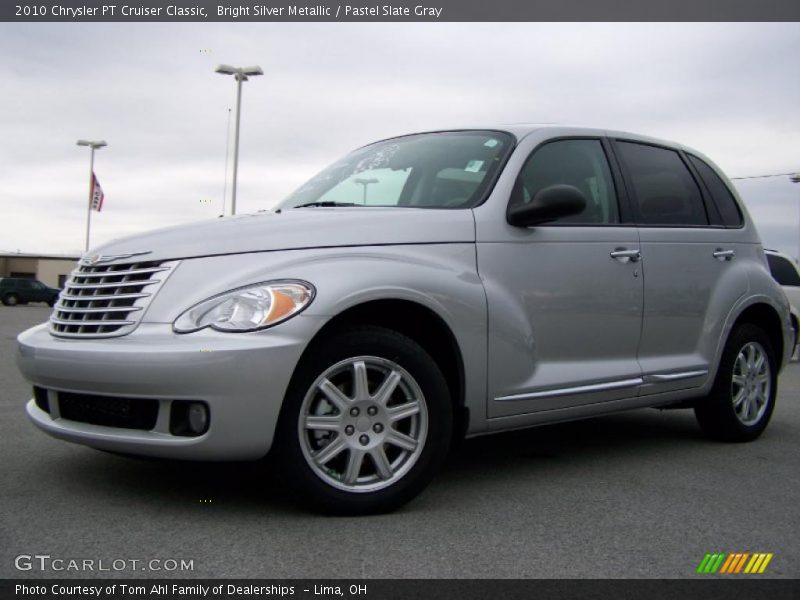 Bright Silver Metallic / Pastel Slate Gray 2010 Chrysler PT Cruiser Classic
