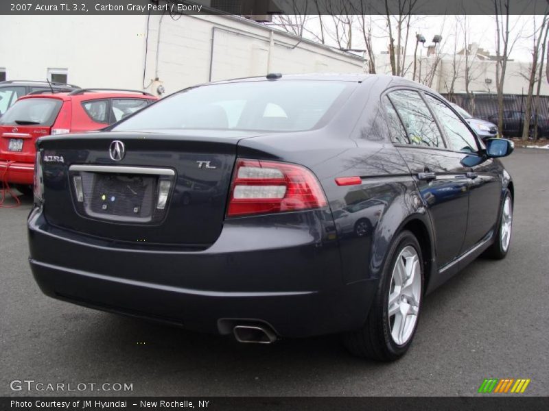 Carbon Gray Pearl / Ebony 2007 Acura TL 3.2