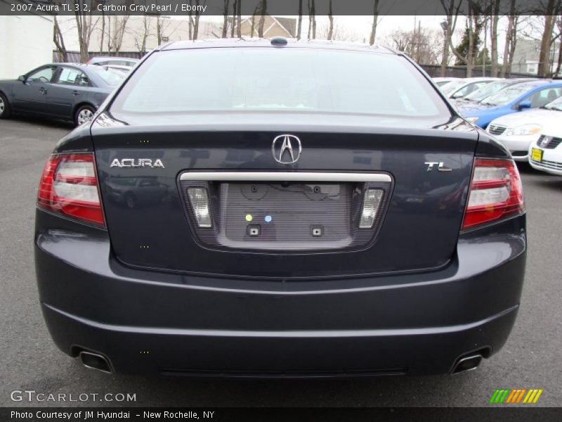 Carbon Gray Pearl / Ebony 2007 Acura TL 3.2