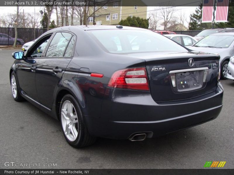 Carbon Gray Pearl / Ebony 2007 Acura TL 3.2