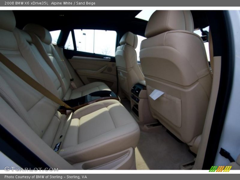 Alpine White / Sand Beige 2008 BMW X6 xDrive35i