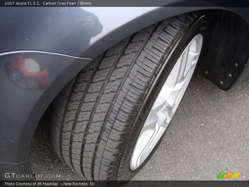 Carbon Gray Pearl / Ebony 2007 Acura TL 3.2