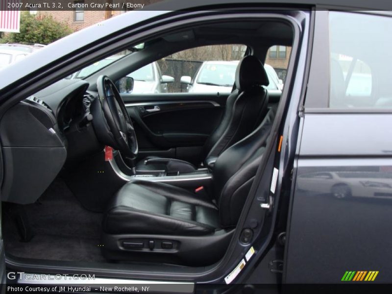 Carbon Gray Pearl / Ebony 2007 Acura TL 3.2