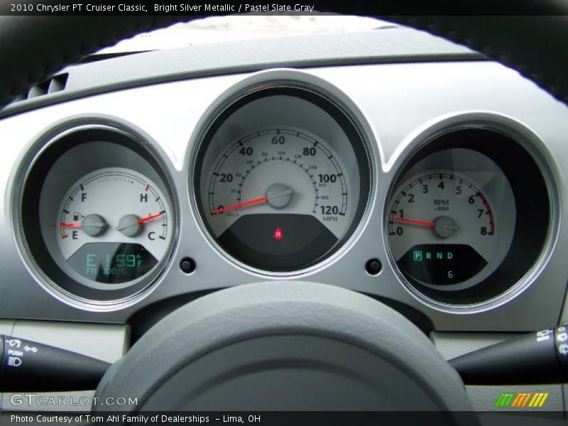 Bright Silver Metallic / Pastel Slate Gray 2010 Chrysler PT Cruiser Classic