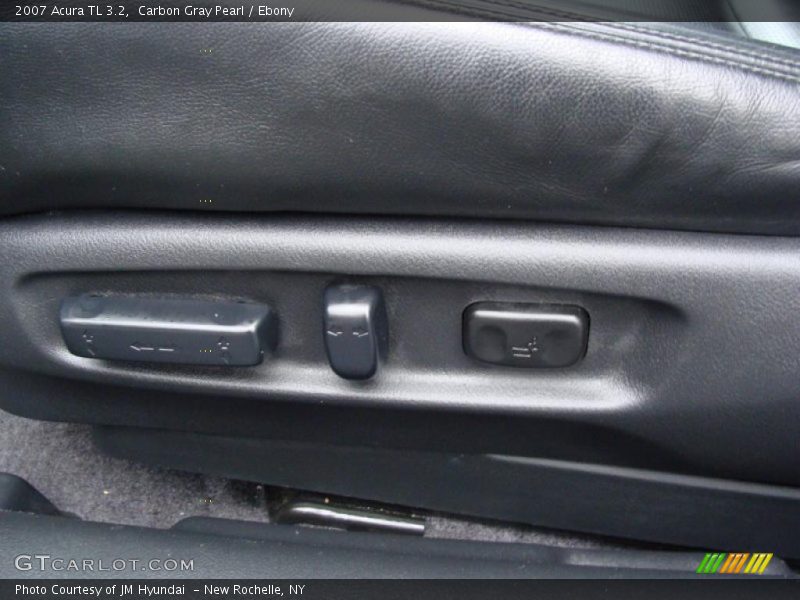 Carbon Gray Pearl / Ebony 2007 Acura TL 3.2