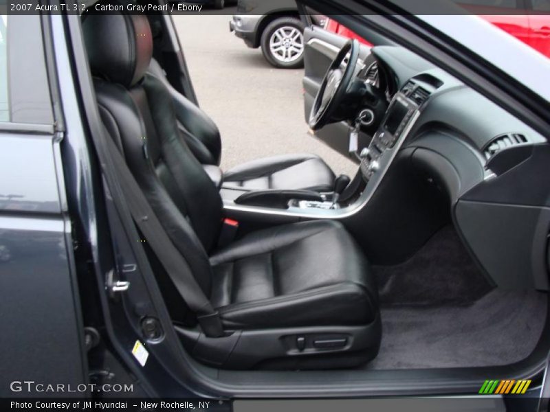 Carbon Gray Pearl / Ebony 2007 Acura TL 3.2