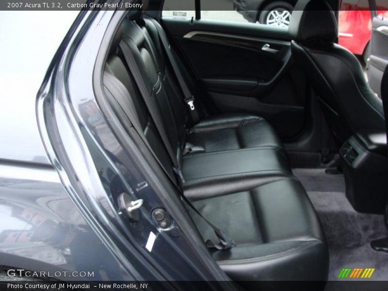 Carbon Gray Pearl / Ebony 2007 Acura TL 3.2