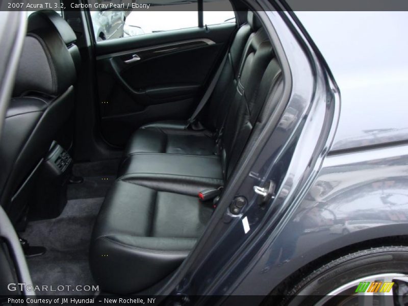 Carbon Gray Pearl / Ebony 2007 Acura TL 3.2