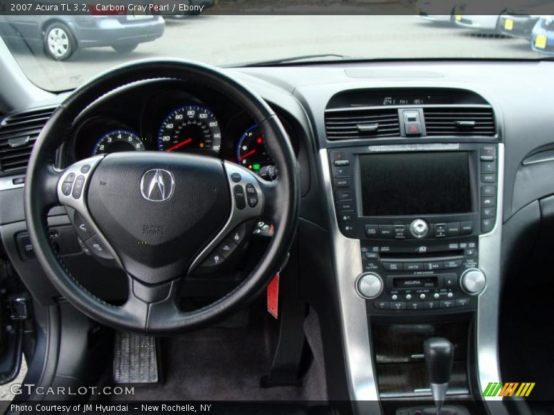 Carbon Gray Pearl / Ebony 2007 Acura TL 3.2