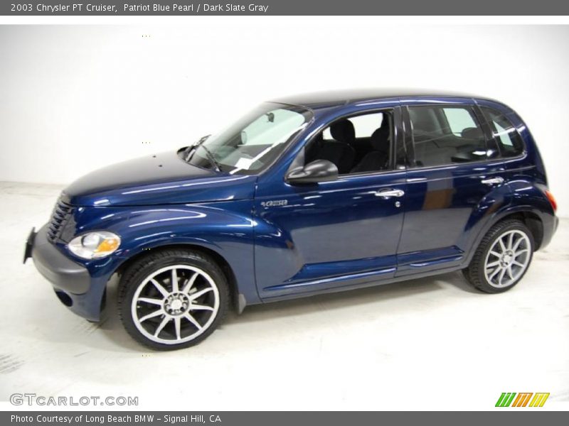 Patriot Blue Pearl / Dark Slate Gray 2003 Chrysler PT Cruiser