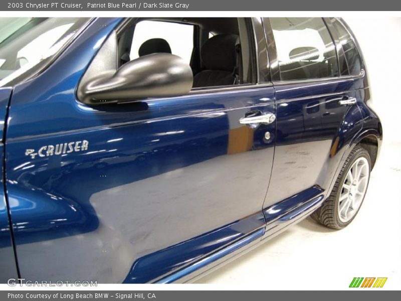 Patriot Blue Pearl / Dark Slate Gray 2003 Chrysler PT Cruiser