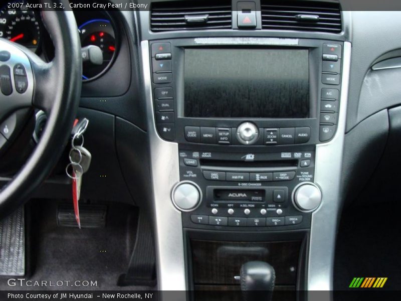 Carbon Gray Pearl / Ebony 2007 Acura TL 3.2
