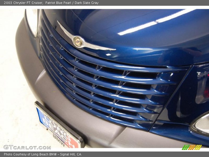 Patriot Blue Pearl / Dark Slate Gray 2003 Chrysler PT Cruiser