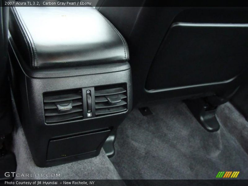 Carbon Gray Pearl / Ebony 2007 Acura TL 3.2