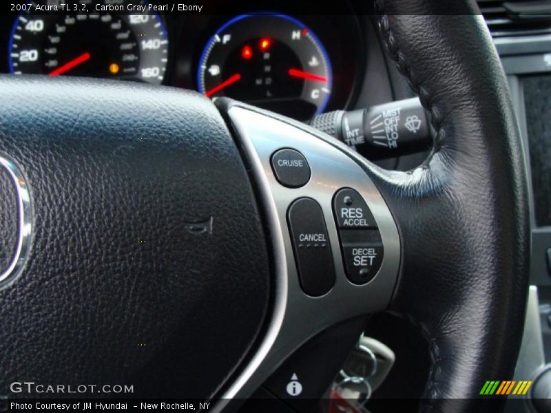 Carbon Gray Pearl / Ebony 2007 Acura TL 3.2