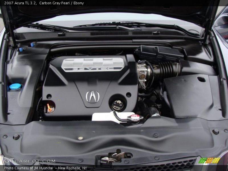 Carbon Gray Pearl / Ebony 2007 Acura TL 3.2