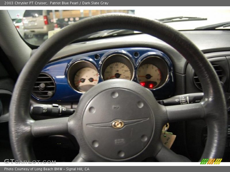 Patriot Blue Pearl / Dark Slate Gray 2003 Chrysler PT Cruiser