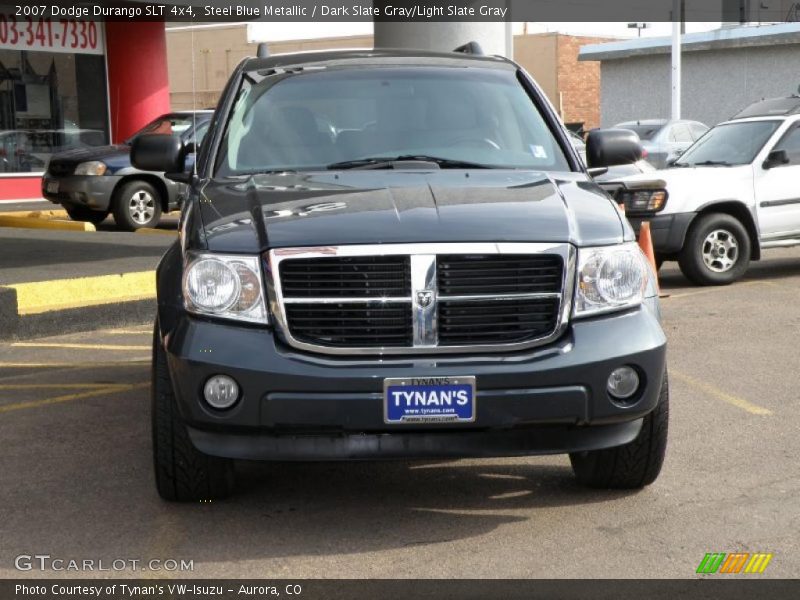 Steel Blue Metallic / Dark Slate Gray/Light Slate Gray 2007 Dodge Durango SLT 4x4