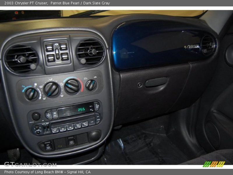 Patriot Blue Pearl / Dark Slate Gray 2003 Chrysler PT Cruiser
