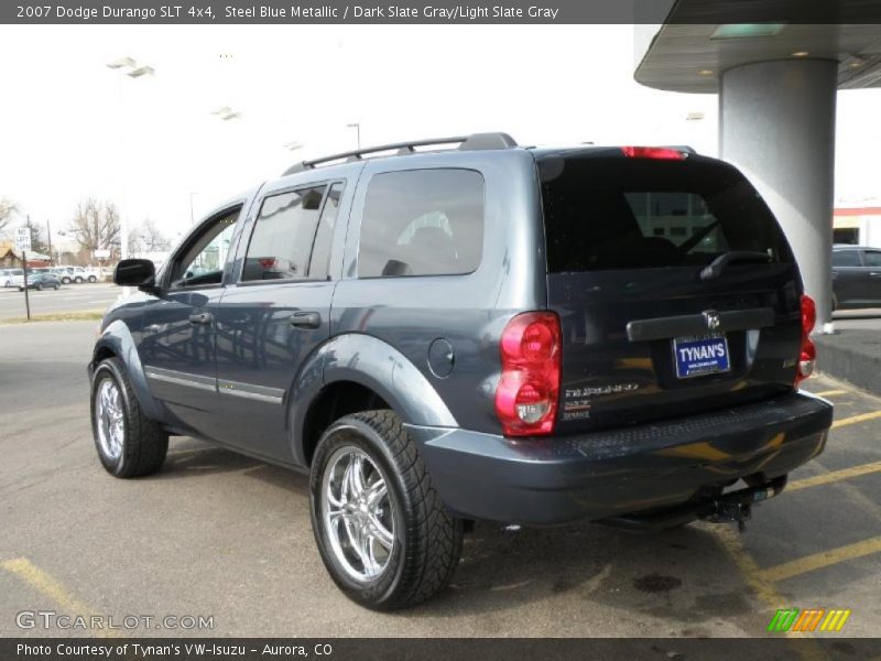 Steel Blue Metallic / Dark Slate Gray/Light Slate Gray 2007 Dodge Durango SLT 4x4