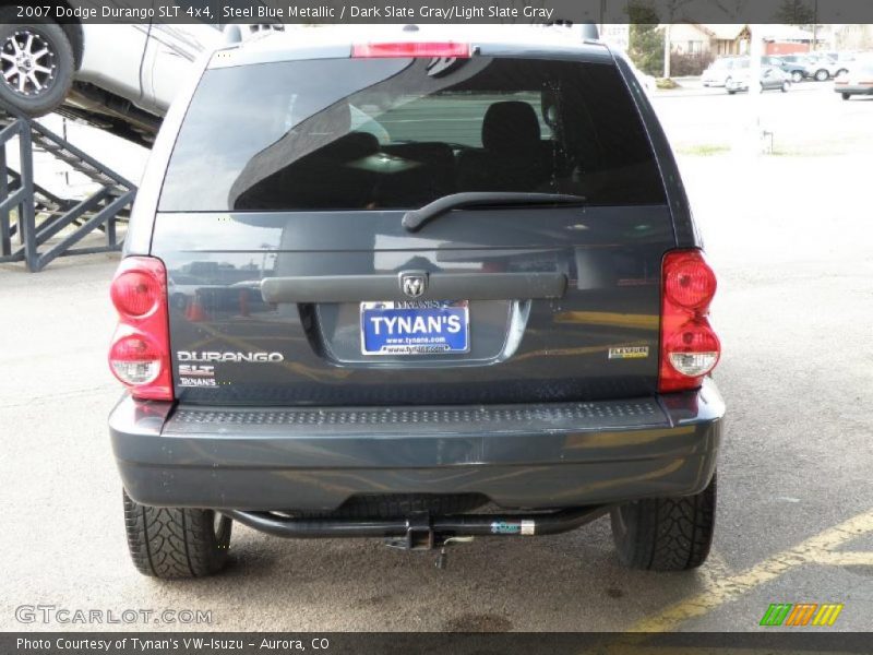 Steel Blue Metallic / Dark Slate Gray/Light Slate Gray 2007 Dodge Durango SLT 4x4