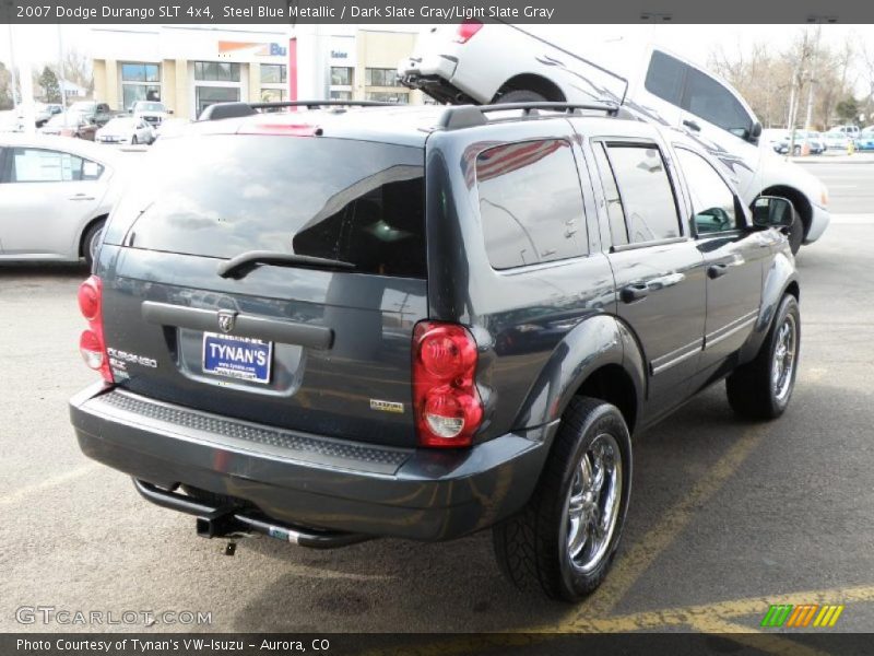 Steel Blue Metallic / Dark Slate Gray/Light Slate Gray 2007 Dodge Durango SLT 4x4