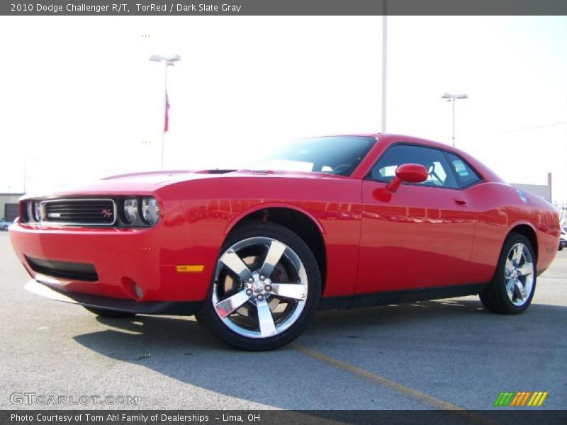 TorRed / Dark Slate Gray 2010 Dodge Challenger R/T