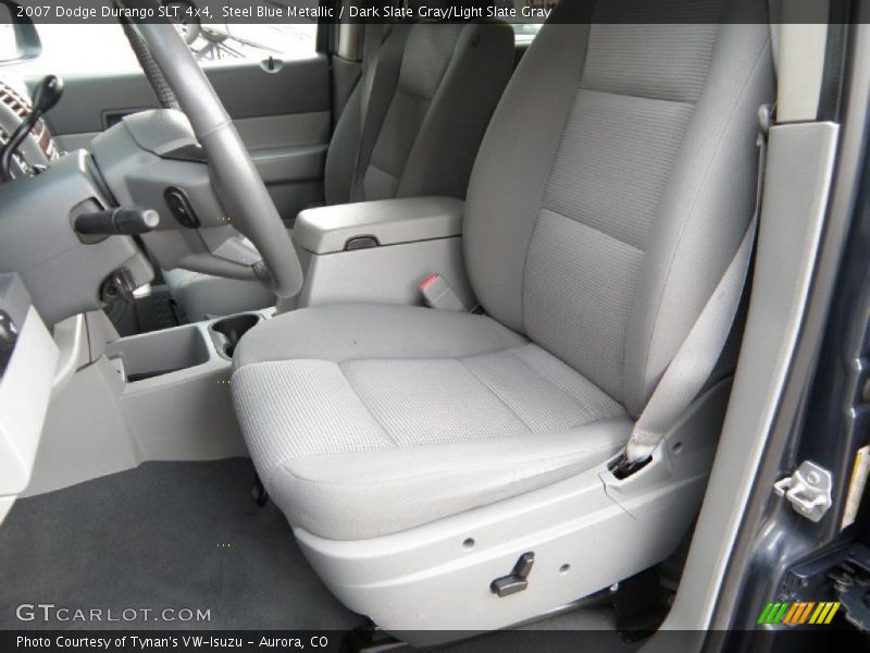 Steel Blue Metallic / Dark Slate Gray/Light Slate Gray 2007 Dodge Durango SLT 4x4