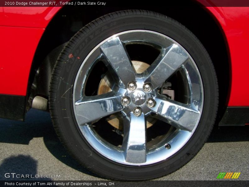 TorRed / Dark Slate Gray 2010 Dodge Challenger R/T