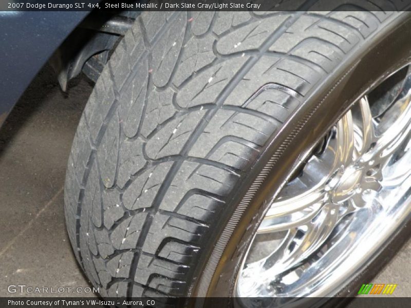 Steel Blue Metallic / Dark Slate Gray/Light Slate Gray 2007 Dodge Durango SLT 4x4