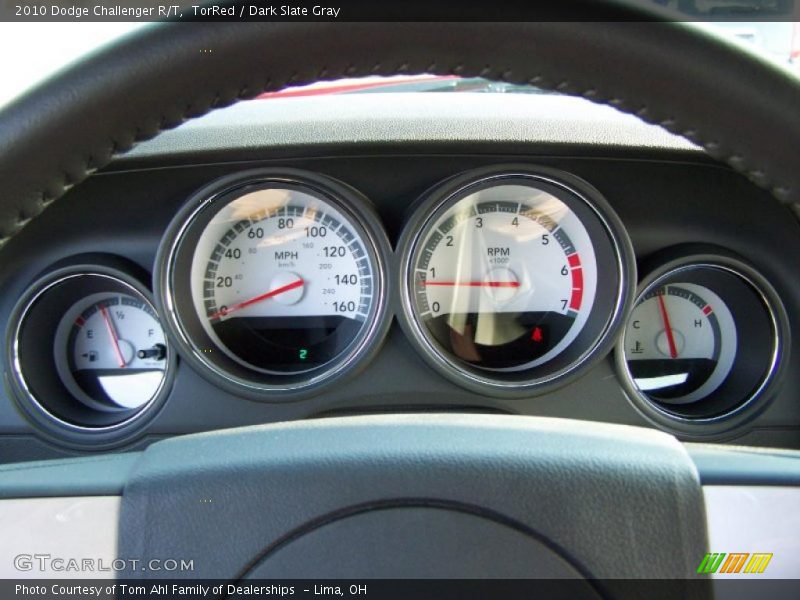 TorRed / Dark Slate Gray 2010 Dodge Challenger R/T