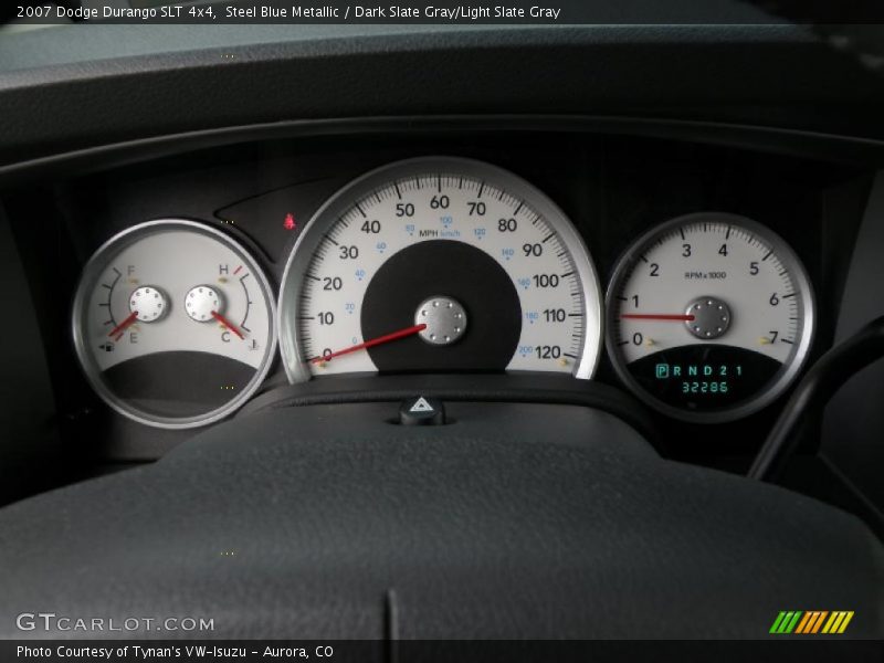 Steel Blue Metallic / Dark Slate Gray/Light Slate Gray 2007 Dodge Durango SLT 4x4